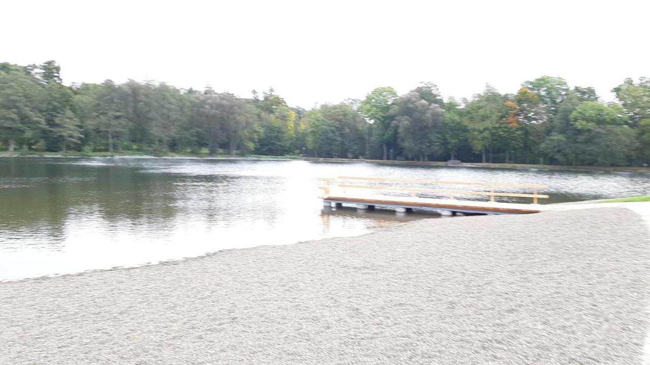 Ferienhaus Am See Lichtenberg Bayern Frankenwaldsee Bagian luar foto