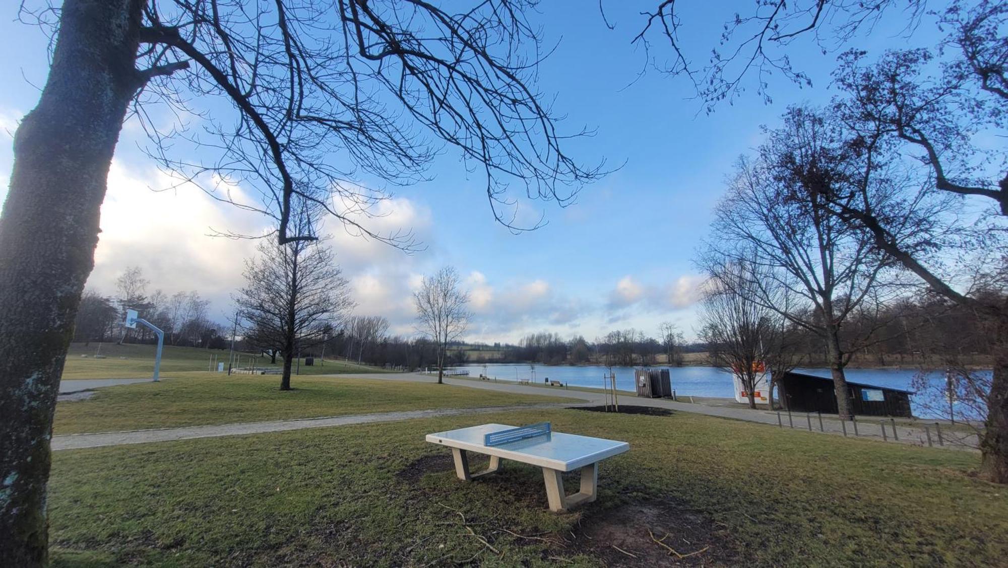 Ferienhaus Am See Lichtenberg Bayern Frankenwaldsee Bagian luar foto